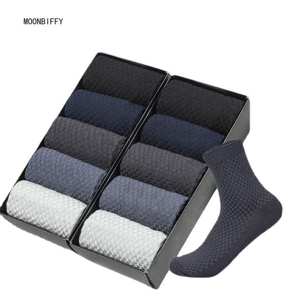 men's socks 10 pairs of bamboo fiber business breathable deodorant compression mid-length eur 38-45, Black
men's socks 10 pairs of bamboo fiber business breathable deodorant compression mid-length eur 38-45, Black