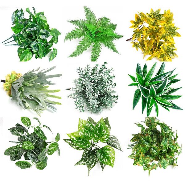 simulation flower green plants leaves indoor outdoor home office garden decor artificial fake leaf foliage props decorative flowers & wreath
simulation flower green plants leaves indoor outdoor home office garden decor artificial fake leaf foliage props decorative flowers & wreath