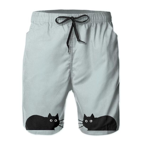 men's shorts men sweatpants little black cat surfing beach board swim trunks sport quick dry mesh casual humor feline short for boy, White;black
men's shorts men sweatpants little black cat surfing beach board swim trunks sport quick dry mesh casual humor feline short for boy, White;black