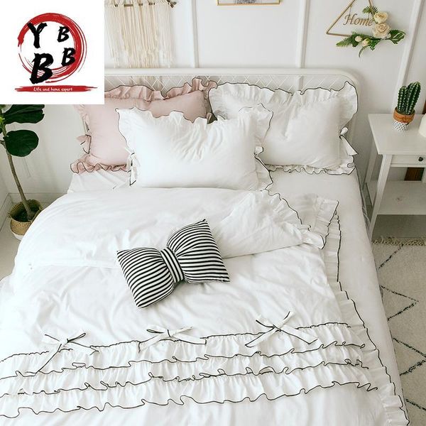 bedding sets pure cotton lace white duvet cover luxury bed linen princess skirt twin full king wedding bedclothes
bedding sets pure cotton lace white duvet cover luxury bed linen princess skirt twin full king wedding bedclothes