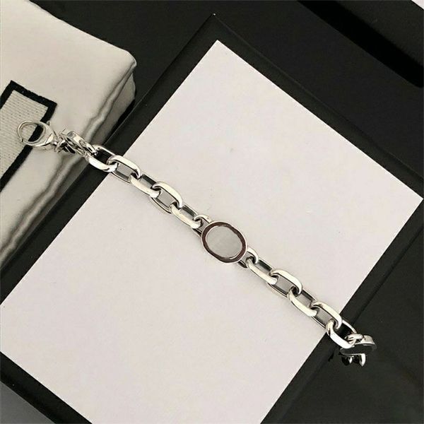 chains womens bracelets chain bracelet retro brand fashion classic letter g sliver metal luxury lobster clasp with box weote, Black
chains womens bracelets chain bracelet retro brand fashion classic letter g sliver metal luxury lobster clasp with box weote, Black