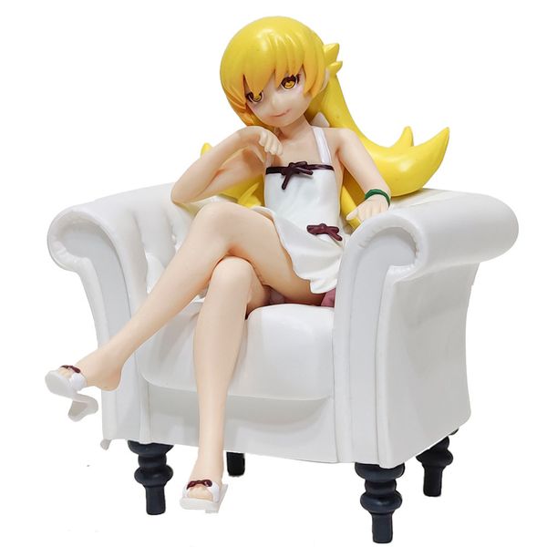 Anime figure 12cm Retail Anime Monogatari Bakemonogatari Oshino Shinobu Painted PVC Action Figure Collection Model Toy voor Gift
Anime figure 12cm Retail Anime Monogatari Bakemonogatari Oshino Shinobu Painted PVC Action Figure Collection Model Toy voor Gift