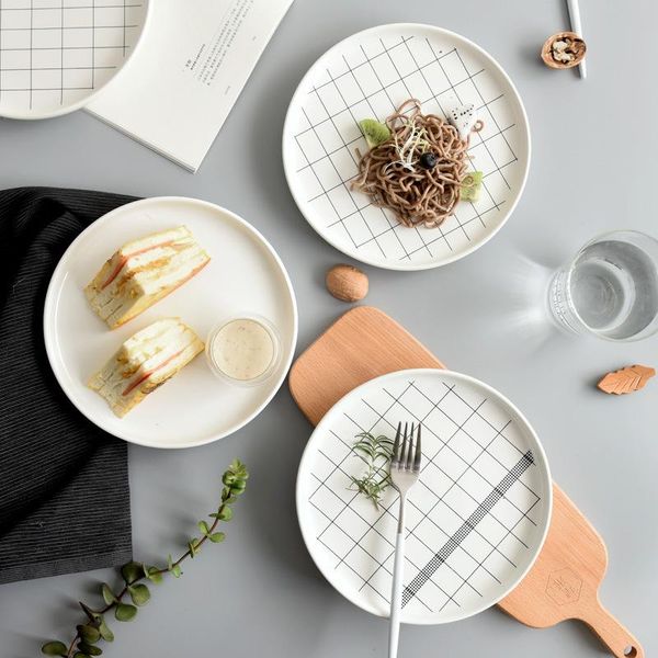 dishes & plates household ceramic round steak western creative european flat breakfast
dishes & plates household ceramic round steak western creative european flat breakfast