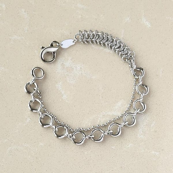 charm bracelets ins metal wind venom stitching bracelet simple personality design sense of the same men and women, Golden;silver
charm bracelets ins metal wind venom stitching bracelet simple personality design sense of the same men and women, Golden;silver