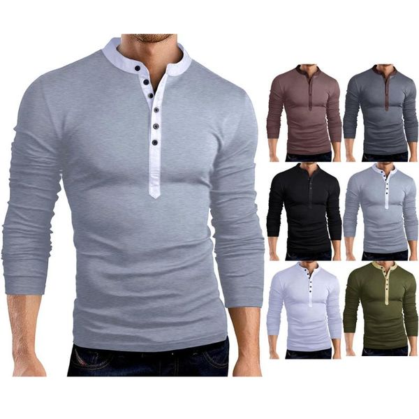 mens slim fit v neck long sleeve muscle tee shirt casual henley shirts solid color over sized t summer tshirts men's t-shirts, White;black
mens slim fit v neck long sleeve muscle tee shirt casual henley shirts solid color over sized t summer tshirts men's t-shirts, White;black