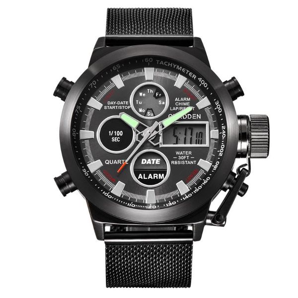 wristwatches brand sport chronograph quartz watch men double movement waterproof led digital zegarek meski relogio peeueno, Slivery;brown
wristwatches brand sport chronograph quartz watch men double movement waterproof led digital zegarek meski relogio peeueno, Slivery;brown