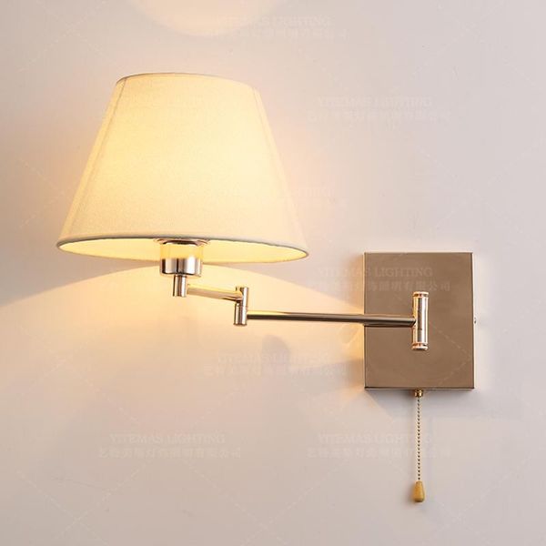 wall lamp modern swing flexible gold sconce retractable reading light with pull chain switch in bedroom bedside el
wall lamp modern swing flexible gold sconce retractable reading light with pull chain switch in bedroom bedside el