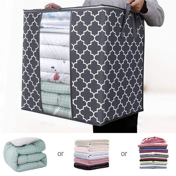 clothing & wardrobe storage non-woven clothes bag folding dustproof quilt finishing box thicken transparent cabinet organizer home
clothing & wardrobe storage non-woven clothes bag folding dustproof quilt finishing box thicken transparent cabinet organizer home
