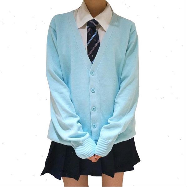 fashion autumn womens sweaters japanese style students school uniform long sleeve girl cute open cardigan drop high quality, White;black
fashion autumn womens sweaters japanese style students school uniform long sleeve girl cute open cardigan drop high quality, White;black