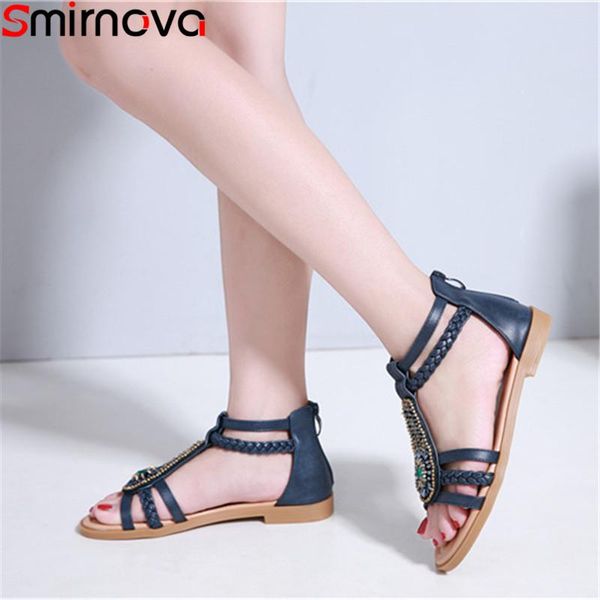 smirnova 2021 summer shoes woman zip flat with crystal casual ladies sandals comfortable female big size, Black
smirnova 2021 summer shoes woman zip flat with crystal casual ladies sandals comfortable female big size, Black