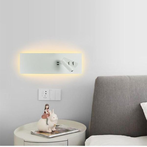 modern bedside wall lamp simple el bedroom 3+6w matte white surface mounted usb charging atmosphere led reading
modern bedside wall lamp simple el bedroom 3+6w matte white surface mounted usb charging atmosphere led reading