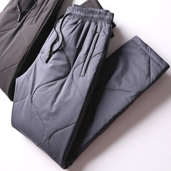 men's pants jsbd down cotton filled cold-resistant waterproof super thermal slim drawstring men casual, Black
men's pants jsbd down cotton filled cold-resistant waterproof super thermal slim drawstring men casual, Black