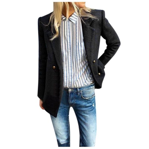 women's wool & blends jaycosin women blend warm coat large size loose casual long fashion woolen jacket 2021 trend girl winter and autu, Black
women's wool & blends jaycosin women blend warm coat large size loose casual long fashion woolen jacket 2021 trend girl winter and autu, Black