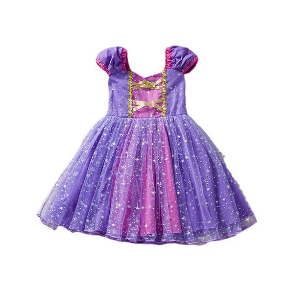 princess dress for girl snow queen 2 puff short sleeve snowflake sash cosplay fancy costume halloween pageant party clothes kids purple clot, Red;yellow
princess dress for girl snow queen 2 puff short sleeve snowflake sash cosplay fancy costume halloween pageant party clothes kids purple clot, Red;yellow