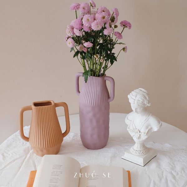 art vase simple living room manual creative ceramic ornaments nordic flower decoracion hogar bedroom decoration da60hp vases
art vase simple living room manual creative ceramic ornaments nordic flower decoracion hogar bedroom decoration da60hp vases