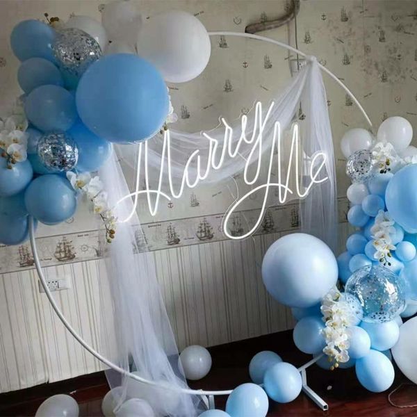 party decoration wedding props circle arch background birthday arche wrought iron decorative