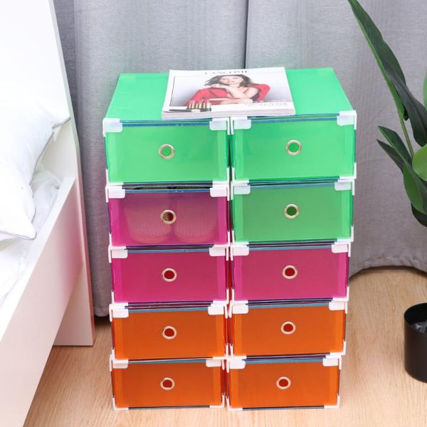 clothing & wardrobe storage 10pcs crate clear drawer shoe boxes stackable foldable shoes case home thicken shoebox with metal packa
clothing & wardrobe storage 10pcs crate clear drawer shoe boxes stackable foldable shoes case home thicken shoebox with metal packa