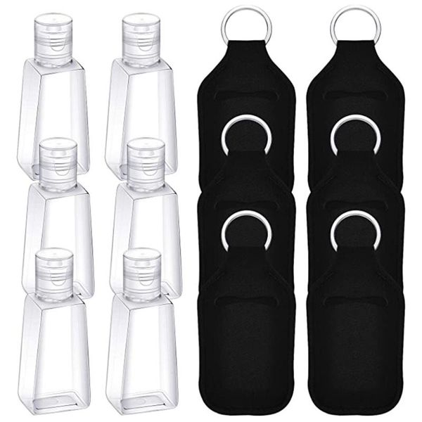 12pcs/set clear liquid refillable bottles containers reusable with keychain holders lotion shampoo travel outdoor empty cosmetic storage & j
12pcs/set clear liquid refillable bottles containers reusable with keychain holders lotion shampoo travel outdoor empty cosmetic storage & j