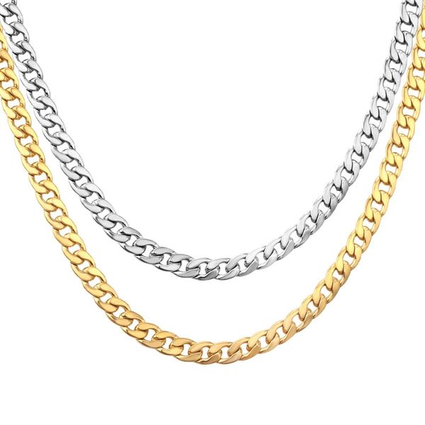 gold chain necklace for men women 5mm/7mm stainless steel necklaces set long chain jewelry making parts wholesale, Silver
gold chain necklace for men women 5mm/7mm stainless steel necklaces set long chain jewelry making parts wholesale, Silver