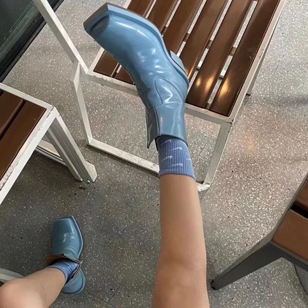 boots women square toe side zipper 2021 arrivals thick mid heels ankle black/white/blue ladies size 41
boots women square toe side zipper 2021 arrivals thick mid heels ankle black/white/blue ladies size 41