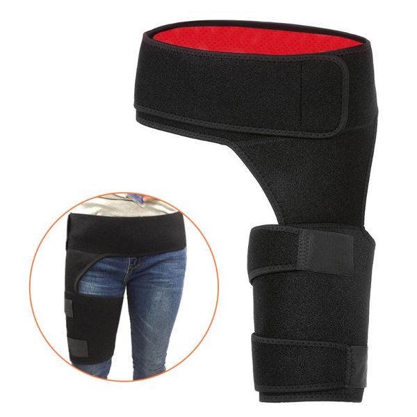 waist leg pain relief support adjustable strained groin brace wrap compression elastic thigh straps arm & warmers, Black
waist leg pain relief support adjustable strained groin brace wrap compression elastic thigh straps arm & warmers, Black