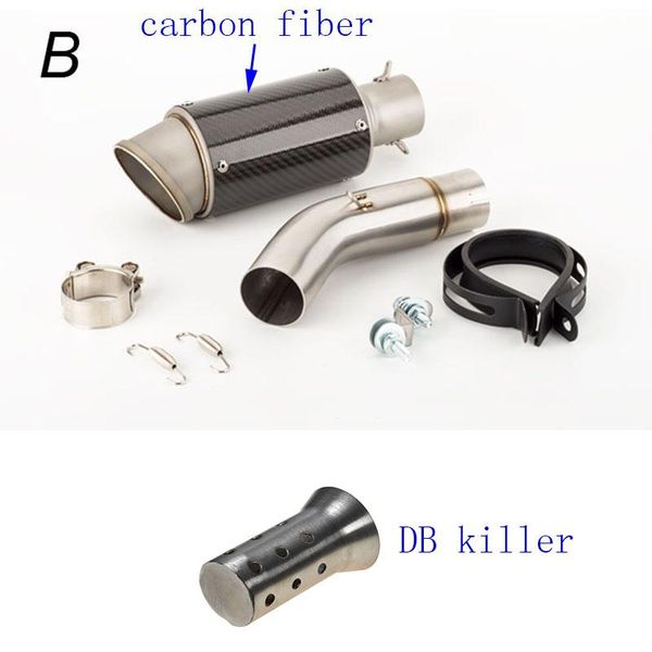 motorcycle exhaust system muffler escape and middle link pipe with db killer slip on for gsr750 2011-2021 /gsx-s750 2021-2021
motorcycle exhaust system muffler escape and middle link pipe with db killer slip on for gsr750 2011-2021 /gsx-s750 2021-2021
