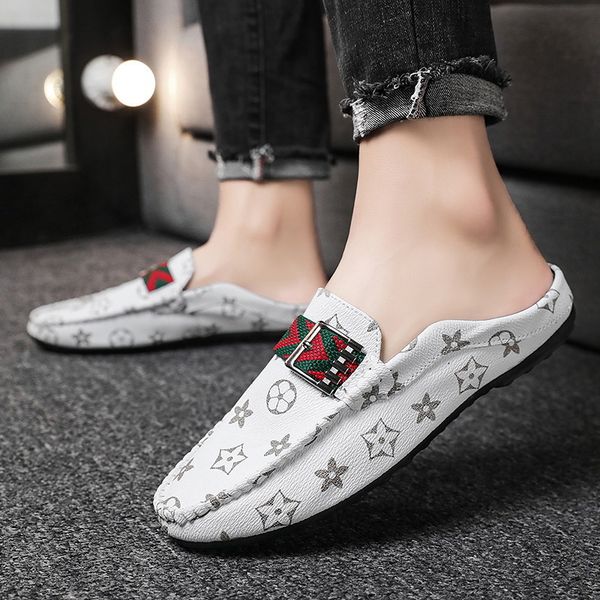 2021 autumn doudou shoes men's casual leather fashion foot cover low rubber soled korean driving, Black
2021 autumn doudou shoes men's casual leather fashion foot cover low rubber soled korean driving, Black