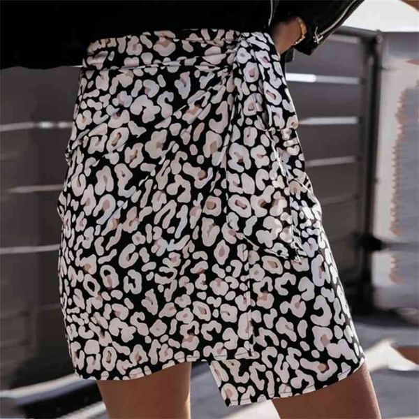 women leopard print mini wrap skirt autumn casual bandage floral faldas female elegant irregular bodycon short skirts summer 210427, Black
women leopard print mini wrap skirt autumn casual bandage floral faldas female elegant irregular bodycon short skirts summer 210427, Black