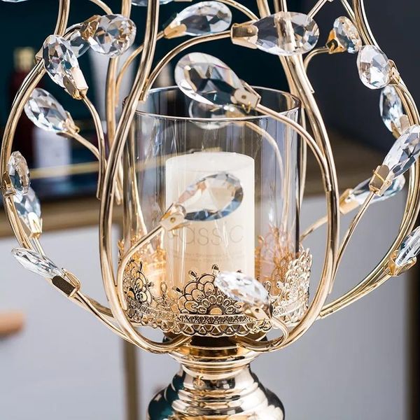 candle holders american candlestick crystal metal ornaments are extravagant and romantic candlelight dinner props for european home
candle holders american candlestick crystal metal ornaments are extravagant and romantic candlelight dinner props for european home