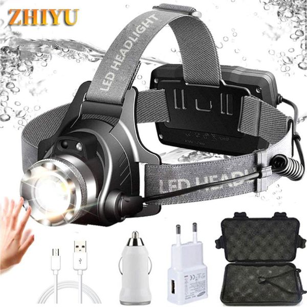 waterproof headlight super bright led headlamps 18650 usb rechargeable head lamp with 4 modes and adjustable headband
waterproof headlight super bright led headlamps 18650 usb rechargeable head lamp with 4 modes and adjustable headband