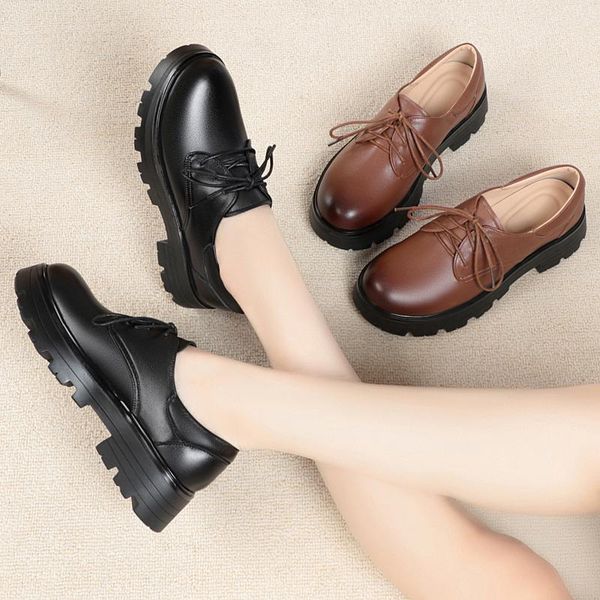 dress shoes women's large size 41 42 43 autumn 2021 genuine leather lace female loafers thick bottom oxford zz166, Black
dress shoes women's large size 41 42 43 autumn 2021 genuine leather lace female loafers thick bottom oxford zz166, Black