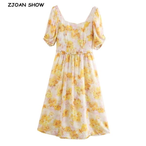 holiday style square collar floral print ruffled midi dress bohemian puff sleeve elastic back woman dresses female clothes 210429, White
holiday style square collar floral print ruffled midi dress bohemian puff sleeve elastic back woman dresses female clothes 210429, White