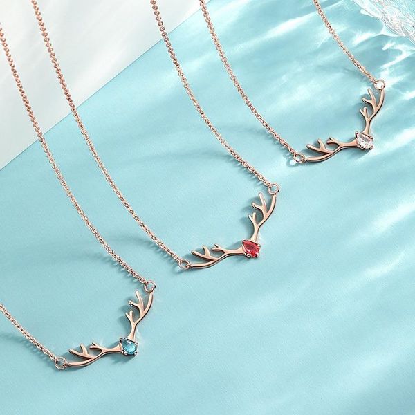 pendant necklaces forest elk necklace gift antlers christmas ornaments fashion exquisite gifts, Silver
pendant necklaces forest elk necklace gift antlers christmas ornaments fashion exquisite gifts, Silver