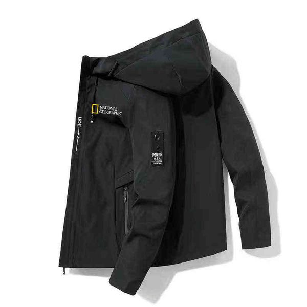 national jacket geographic breathable men waterproof windproof hoodie windbreaker outdoor camping hiking adventure suit alju, Black;brown
national jacket geographic breathable men waterproof windproof hoodie windbreaker outdoor camping hiking adventure suit alju, Black;brown