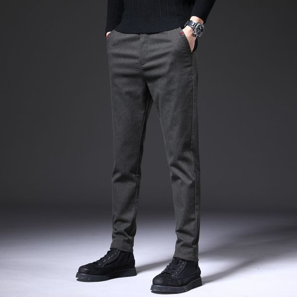pants brand spring and autumn cotton men's casual elastic trousers gray black work pants size 28-38
pants brand spring and autumn cotton men's casual elastic trousers gray black work pants size 28-38