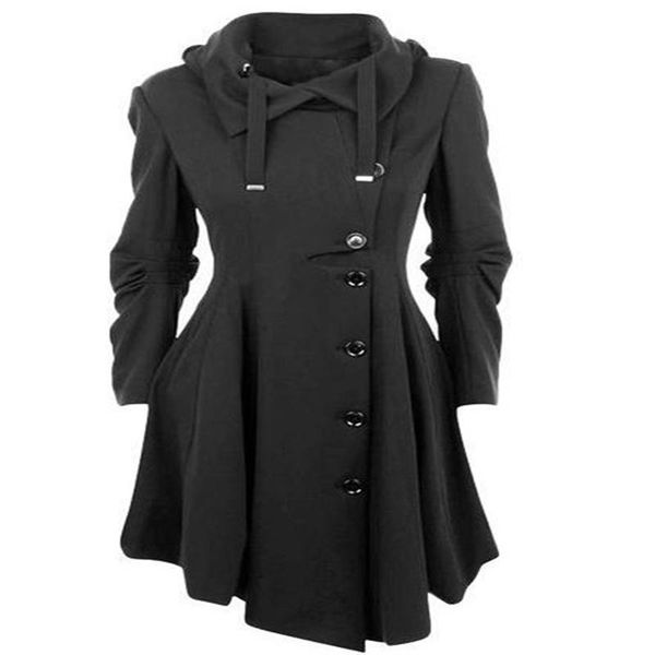women's trench coats single-breasted irregular hem flimsy long coat women 2022 solid turn-down collar windbreaker female, Tan;black
women's trench coats single-breasted irregular hem flimsy long coat women 2022 solid turn-down collar windbreaker female, Tan;black