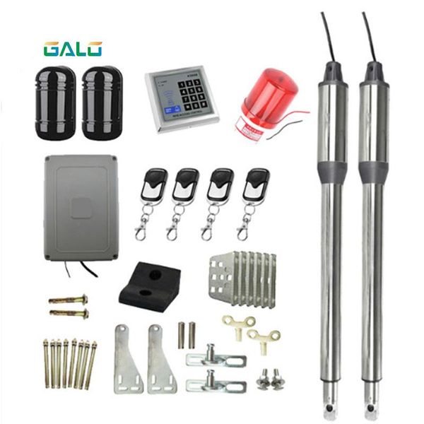 automatic dual swing gate opener motor kit with beam sensor infrared 100m &1 flash light 4 remote controls 1 wireless keyboard fingerprint a
automatic dual swing gate opener motor kit with beam sensor infrared 100m &1 flash light 4 remote controls 1 wireless keyboard fingerprint a