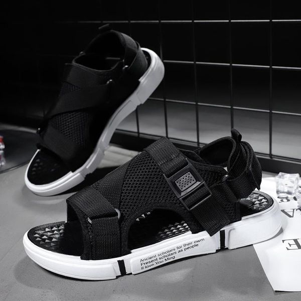 sandals men shoes flats casual sport outside breathable mens summer comfortable light sandalias non-slip hombre, Black
sandals men shoes flats casual sport outside breathable mens summer comfortable light sandalias non-slip hombre, Black