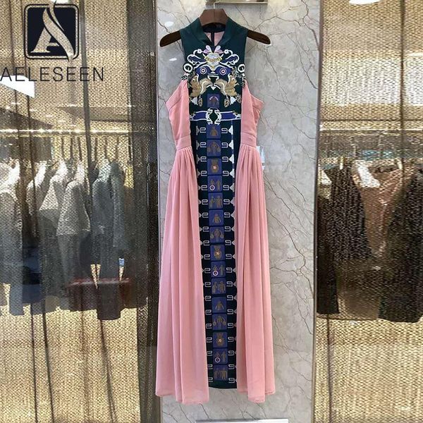 casual dresses aeleseen runway fashion women dress summer 2021 sleeveless flower embroidery v-neck patchwork long party, Black;gray
casual dresses aeleseen runway fashion women dress summer 2021 sleeveless flower embroidery v-neck patchwork long party, Black;gray
