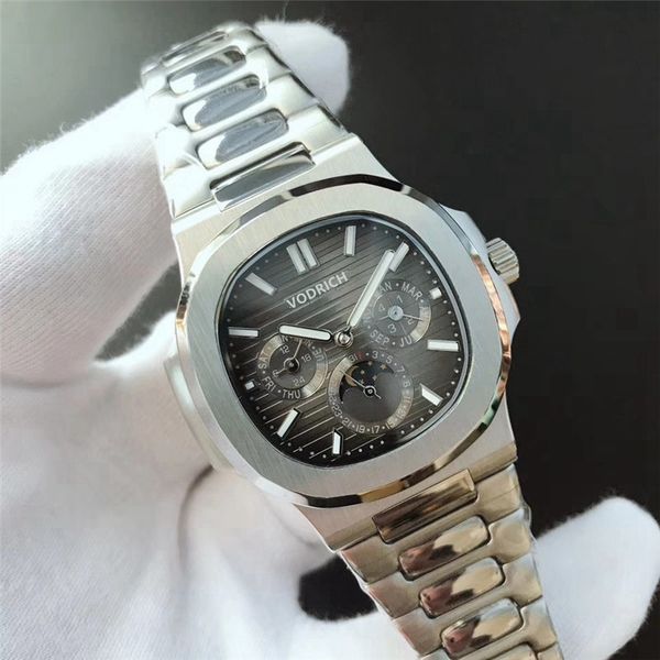 men's 5-pins nautilus tourbillon automatic mechanical watch luxury brand 1:1 clock aaa quality stainless steel watches
men's 5-pins nautilus tourbillon automatic mechanical watch luxury brand 1:1 clock aaa quality stainless steel watches