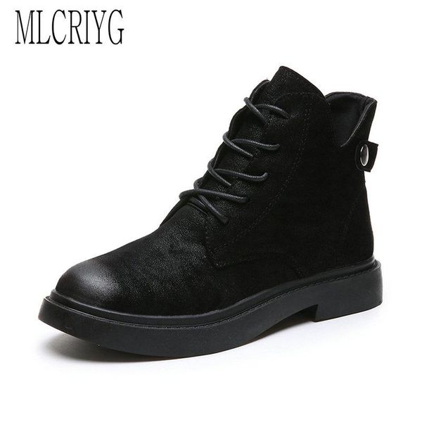 boots size 35-51 nice autumn vintage ankle women fashionable lace up shoes woman flat heels female soft consice footwear, Black
boots size 35-51 nice autumn vintage ankle women fashionable lace up shoes woman flat heels female soft consice footwear, Black