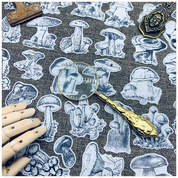 black and white retro mushroom plant stickers diy scrapbook hand account decoration junk journal craft supplies gift wrap
black and white retro mushroom plant stickers diy scrapbook hand account decoration junk journal craft supplies gift wrap
