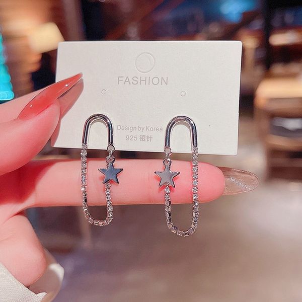 diamond new trend super fairy tassel earrings oval claw chain star net red woman face thin temperament, Golden;silver
diamond new trend super fairy tassel earrings oval claw chain star net red woman face thin temperament, Golden;silver