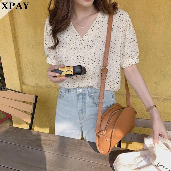 summer polka dot shirt woman plus size short sleeve girls blouse women oversize simple all-match korean femme blusas 2021 women's blous, White
summer polka dot shirt woman plus size short sleeve girls blouse women oversize simple all-match korean femme blusas 2021 women's blous, White