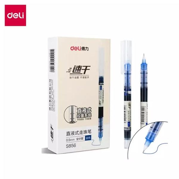 gel pens deli roller pen 12pcs/box ballpoint 0.5mm big capacity 1100m smooth writing quick dry office school supplies ink s856
gel pens deli roller pen 12pcs/box ballpoint 0.5mm big capacity 1100m smooth writing quick dry office school supplies ink s856