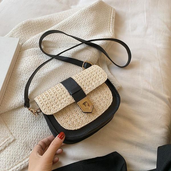 evening bags shoulder casual handbags fashion woven pu leather patchwork saddle crossbody bag women semicircle handbag
evening bags shoulder casual handbags fashion woven pu leather patchwork saddle crossbody bag women semicircle handbag