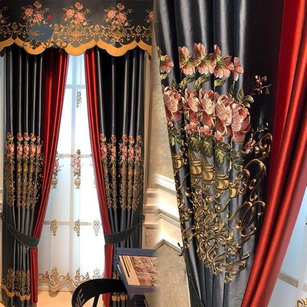 curtain & drapes as simple european style light luxury imitation silk embroidery shading custom curtains for living dining room bedroom
curtain & drapes as simple european style light luxury imitation silk embroidery shading custom curtains for living dining room bedroom