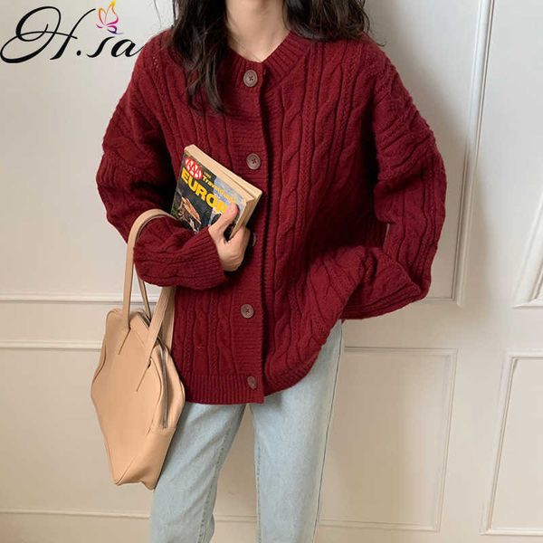 korean sweater cardigans single-breasted twisted loose cardigan long sleeve sweater coat women oversized cardigan 210716, White;black
korean sweater cardigans single-breasted twisted loose cardigan long sleeve sweater coat women oversized cardigan 210716, White;black