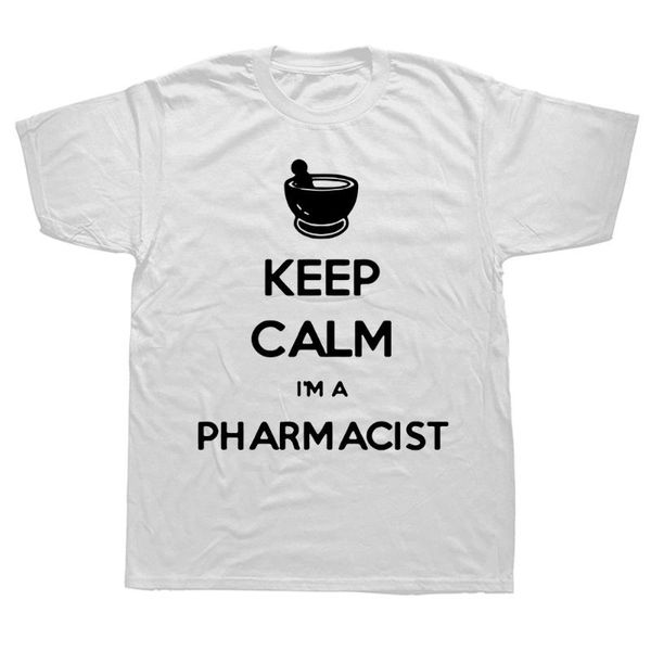 men's t-shirts keep calm i'm a pharmacist t shirt men summer cotton casual short sleeve funny tees unisex, White;black
men's t-shirts keep calm i'm a pharmacist t shirt men summer cotton casual short sleeve funny tees unisex, White;black