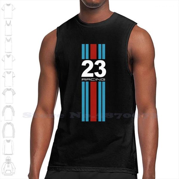 racing colours no23 custom funny tank sleeveless vest martini car motorsport le mans, White;black
racing colours no23 custom funny tank sleeveless vest martini car motorsport le mans, White;black